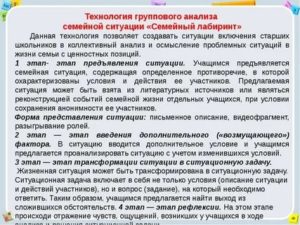 Описание семейной ситуации