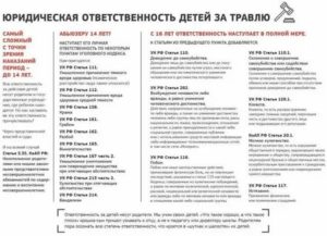 Ответственность за травлю человека